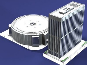madison square garden 3D-Modell