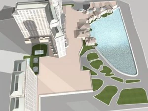 bellagio hotel las vegas 3D Model