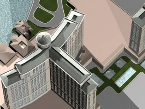 bellagio hotel las vegas 3D Model