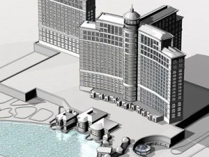 bellagio hotel las vegas 3D Model