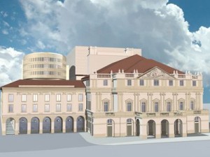 la scala theatre Modèle 3D