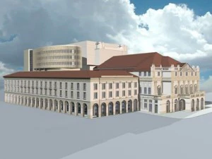 la scala theatre 3D Model