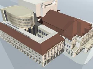 la scala theatre 3D Model