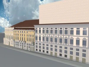 la scala theatre 3D Model