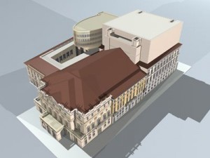 la scala theatre Modèle 3D