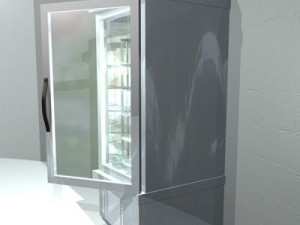 patisserie display cases 3D Model