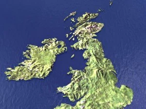 Gran Breta&ntilde;a Modelo 3D