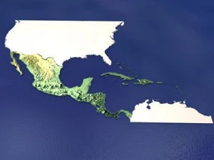 central america 3D Model