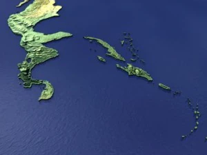 central america 3D Model