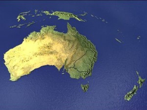 australia and new zealand 3D Model