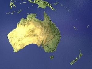 australia and new zealand Modelo 3D