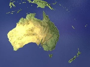 australia and new zealand 3D Model