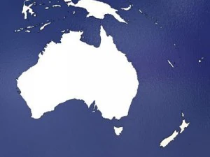 australia and new zealand 3D Model