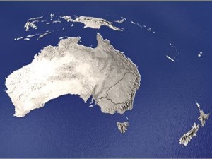 australia and new zealand Modelo 3D