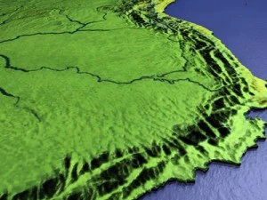 south america 3D Model