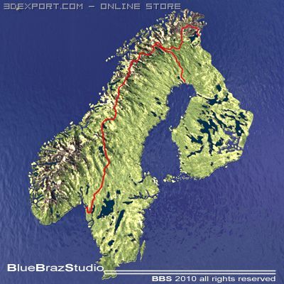 sweden norway finland Modello 3D .c4d .max .obj .3ds .fbx .stl .blend 