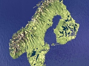 sweden norway finland Modello 3D