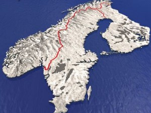 sweden norway finland Modello 3D