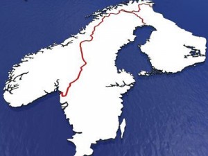 sweden norway finland Modello 3D
