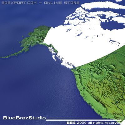 usa Modèle 3D .c4d .max .obj .3ds .fbx .stl .blend 
