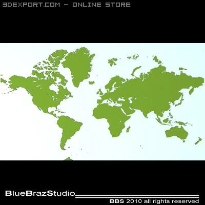 world 3D Model .c4d .max .obj .3ds .fbx .stl .blend