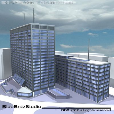 new scotland yard Model 3D .c4d .max .obj .3ds .fbx .stl .blend 