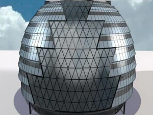 london city hall 3D Model