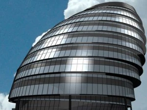 london city hall 3D Model