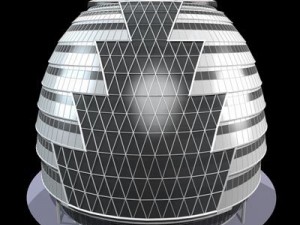 london city hall Modèle 3D