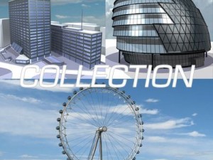 london building collection 3D Model
