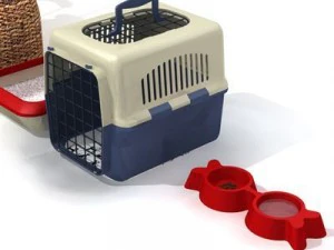 cat set 3D Model