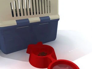 cat set 3D Model