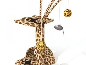 albero del gatto Modello 3D