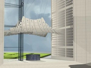 grande arche Modèle 3D