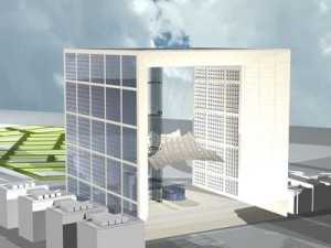 grande arche 3Dモデル