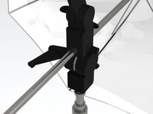 light umbrella Modelo 3D