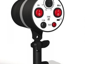 strobe light Model 3D