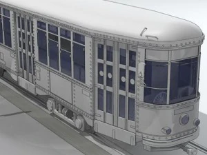 tramway 3D Model