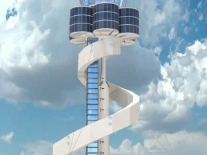 Torre di controllo dell'aeroporto di Sydney Modello 3D