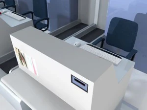airport check in 3D Model