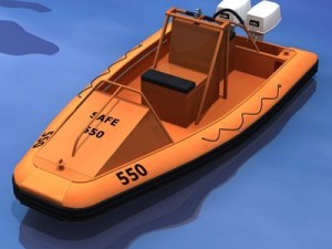 rescue boat Model 3D