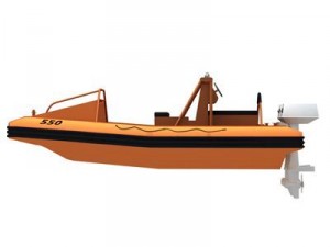 rescue boat 3D Model