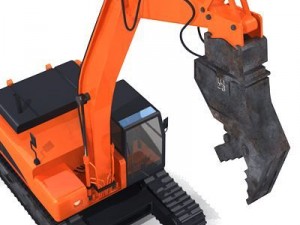 excavator collection 1 3D Model