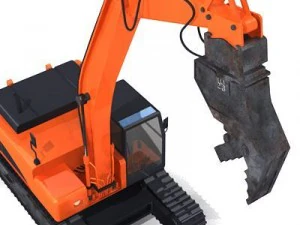 excavator collection 1 3D Model