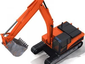 ekskavat&ouml;r koleksiyonu 2 3D Model