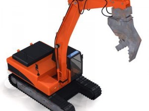 excavator collection 2 3D-Modell