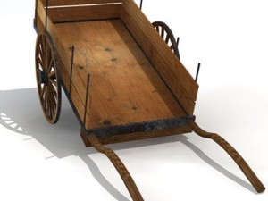 ancient chariot Modelo 3D
