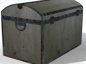 old trunk 3D Model