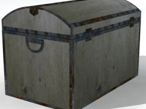 old trunk 3D Model