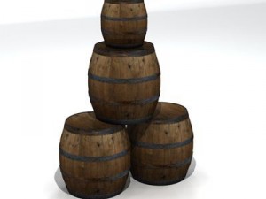 barrels Model 3D
